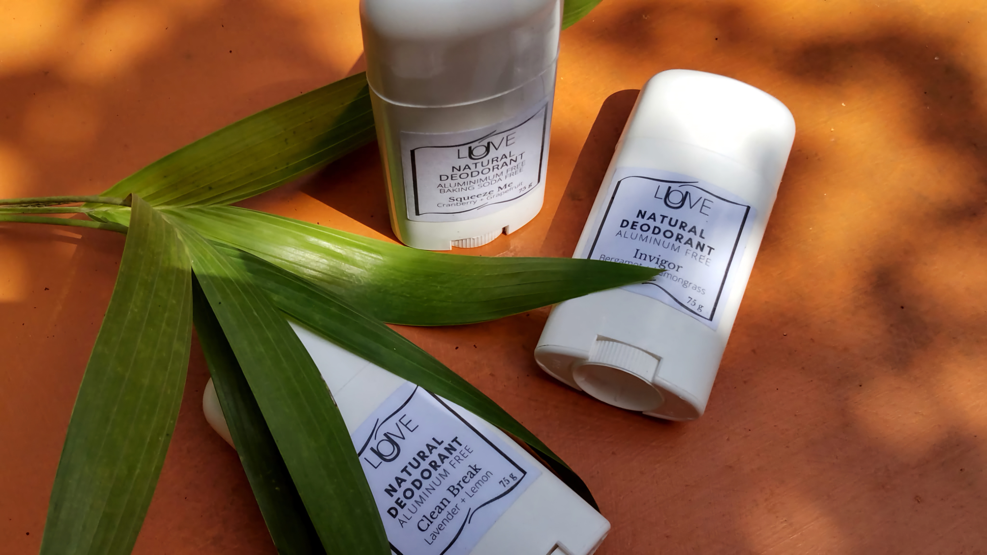 Natural deodorant stick – aluminum-free, plant-based formula